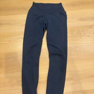Varley Women’s High-Waist Yoga Leggings | Blue | Size Small | Activewear